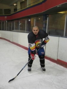 Young me at the old Streatham ice rink